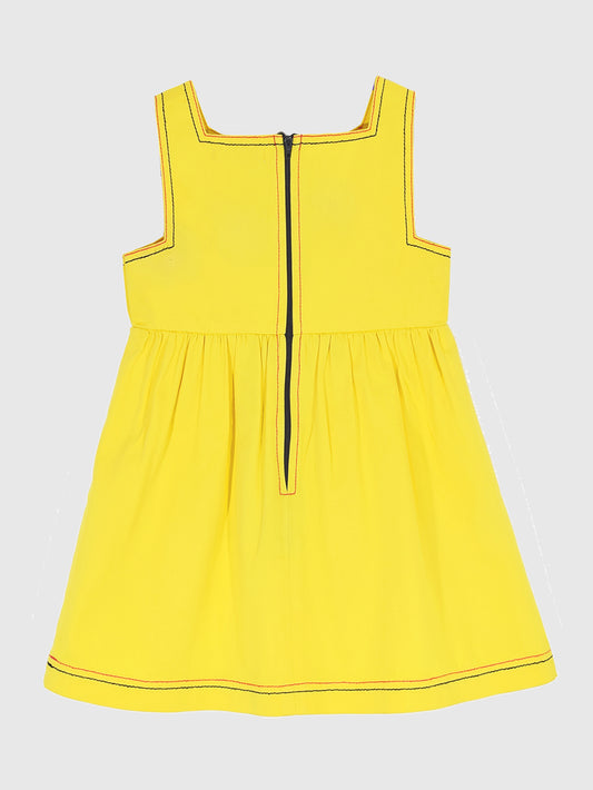 Girls Cotton Dungaree