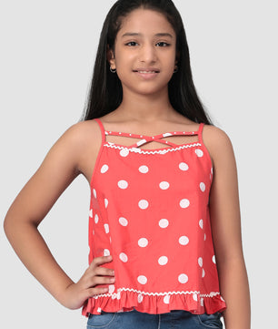 Girls Polka Dots Top