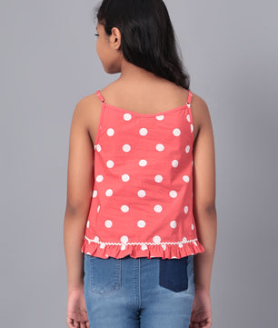 Girls Polka Dots Top
