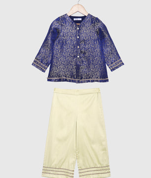 Girls Brocade Top Party Dress