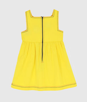 Girls Cotton Dungaree