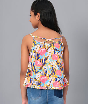 Girls Floral Top