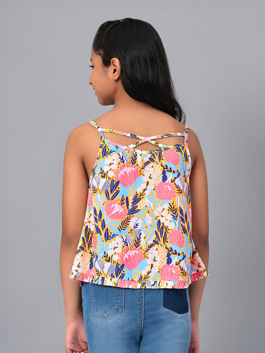 Girls Floral Top