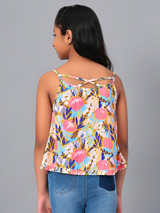 Girls Floral Top