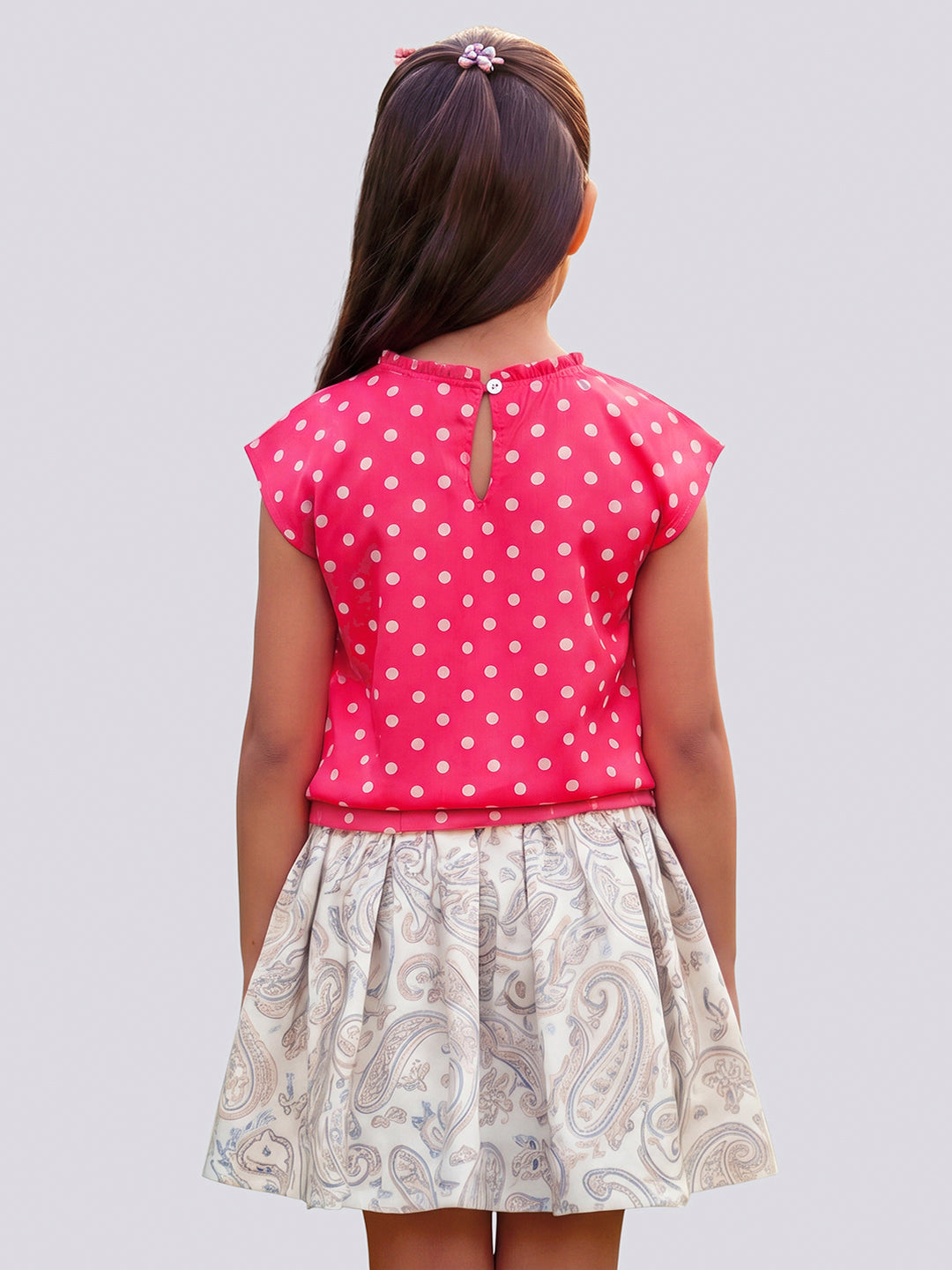 Girls Waist Tie Top