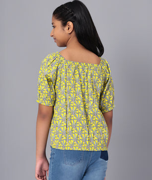 Girls Floral Top