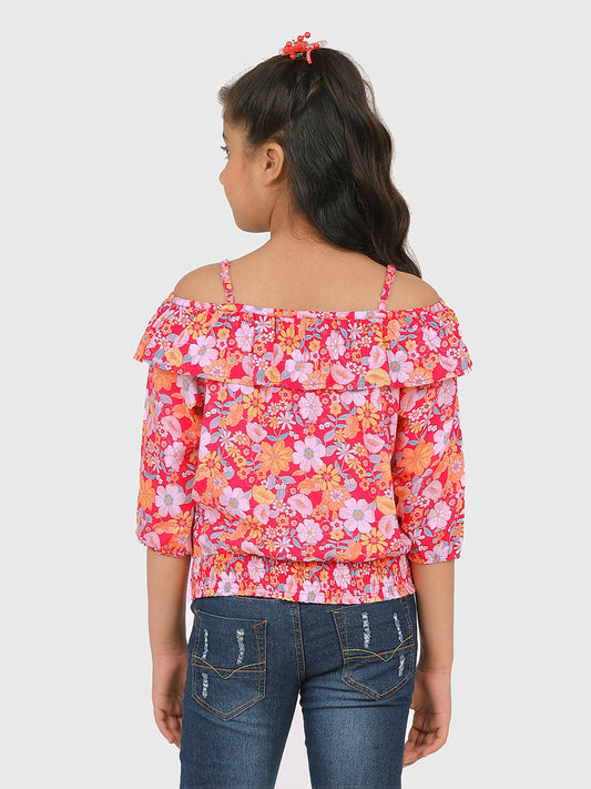 Girls Off Shoulder Top