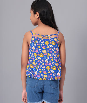 Girls Floral Top