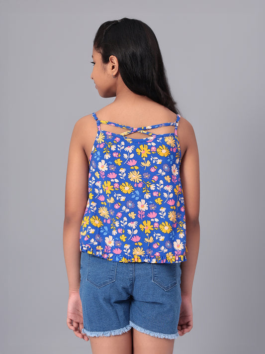 Girls Floral Top
