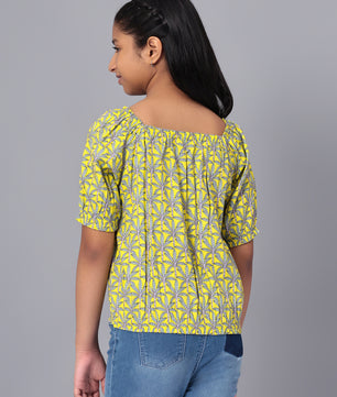 Girls Floral Top