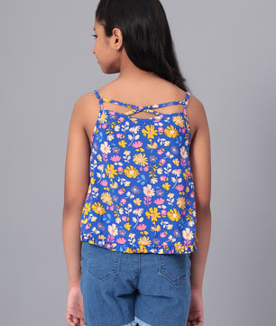 Girls Floral Top