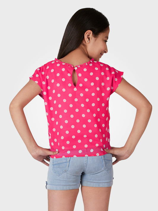 Girls Waist Tie Top
