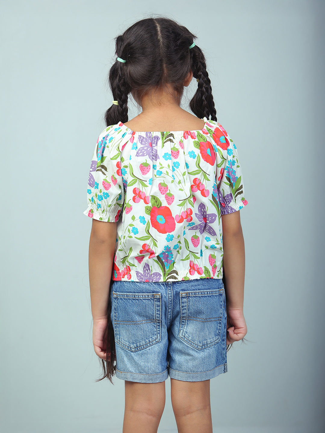 Girls Floral Top