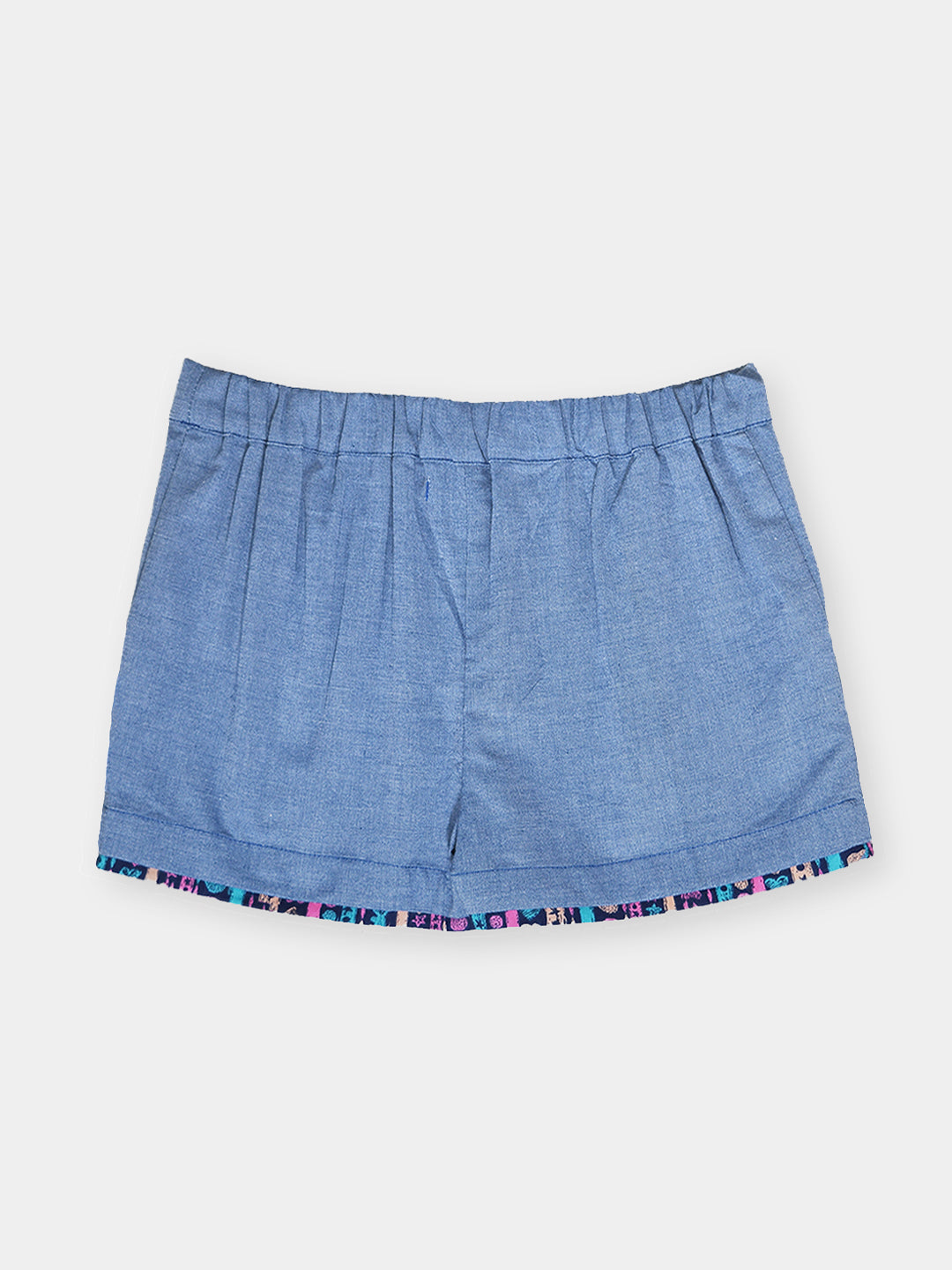 Girls Cotton Blend Shorts