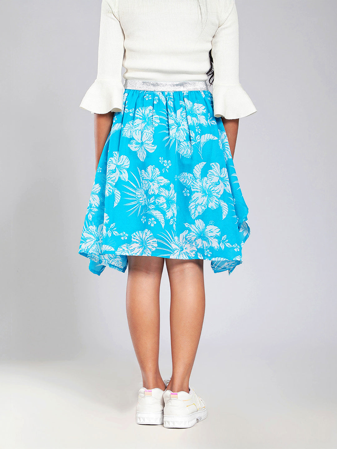 Girls Turquoise Green Skirt