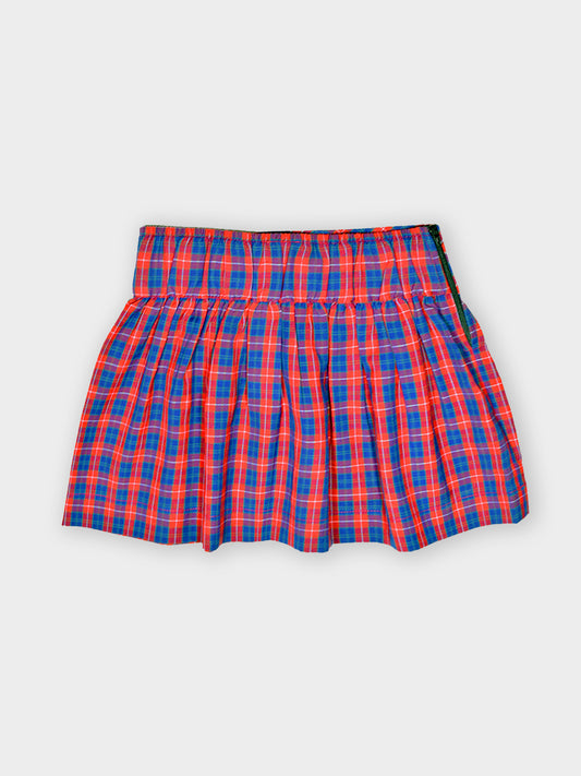 Girls Checks Skirt