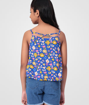 Girls Floral Top