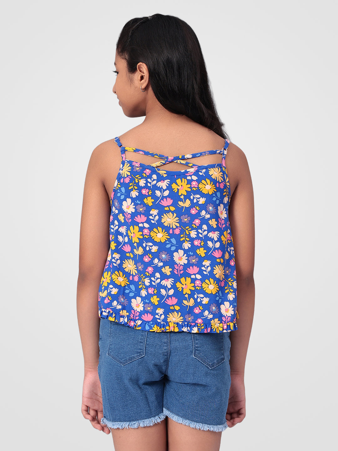 Girls Floral Top