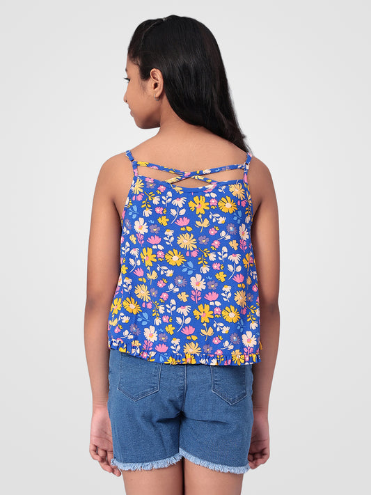 Girls Floral Top
