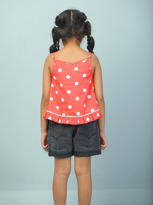 Girls Polka Dots Top
