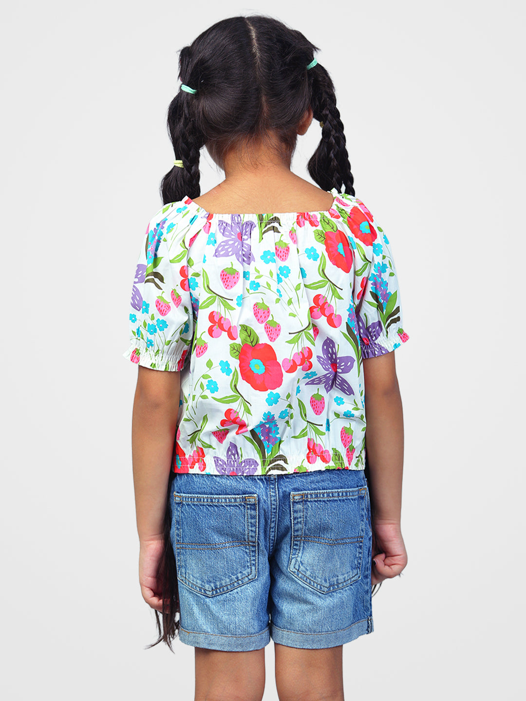 Girls Floral Top