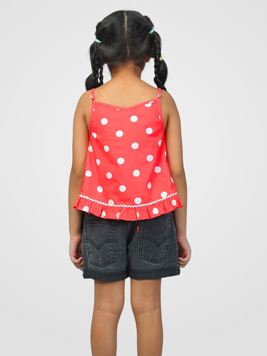 Girls Polka Dots Top