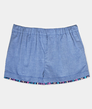 Girls Cotton Blend Shorts