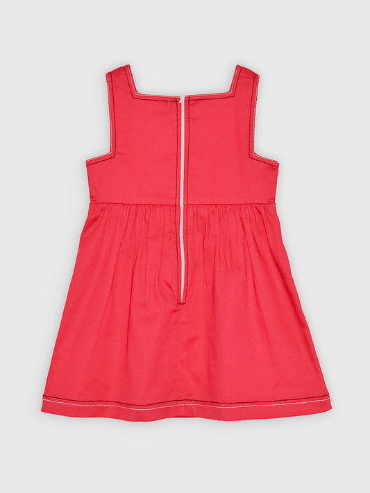 Girls Cotton Dungaree