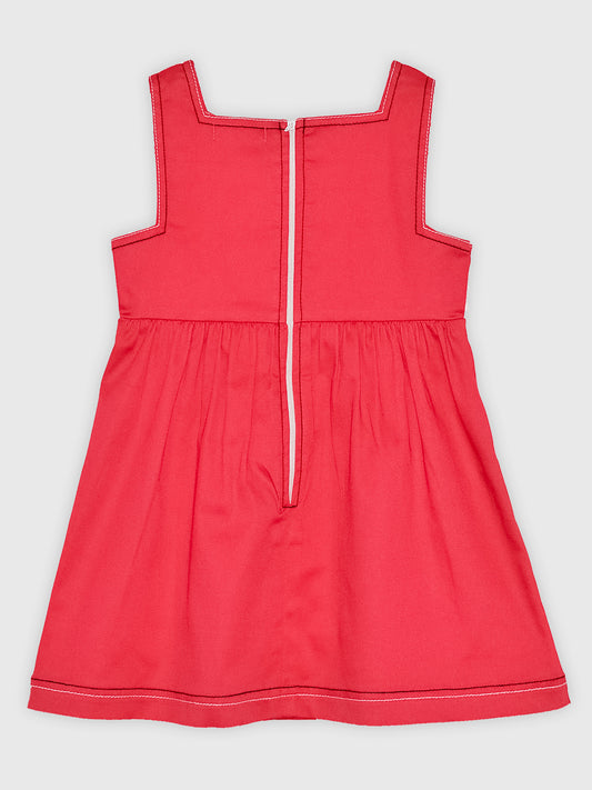 Girls Cotton Dungaree