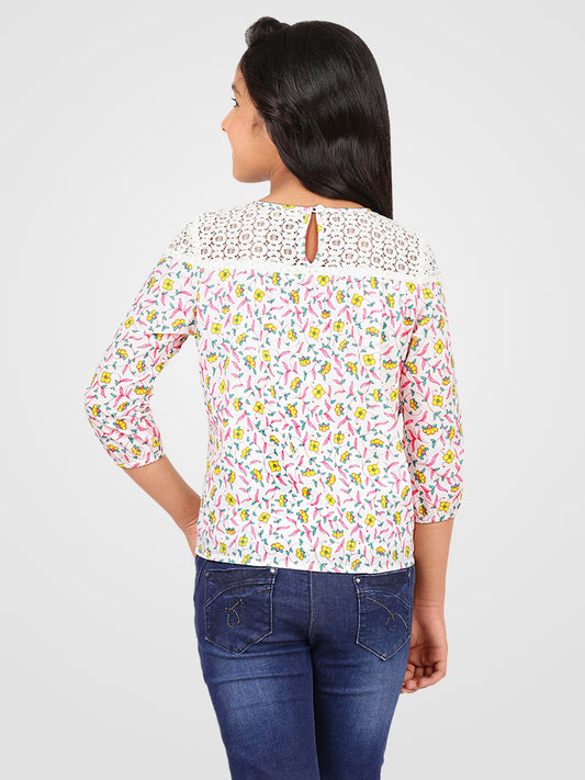 Girls Long Sleeves Cotton Top