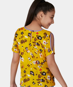 Girls Slit Sleeve Top