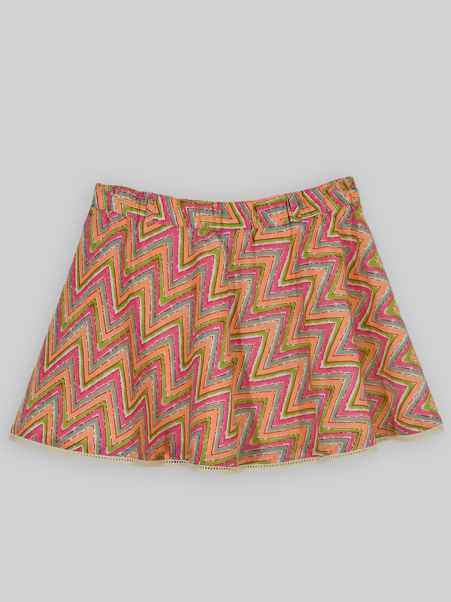 Girls Stripe Skirt