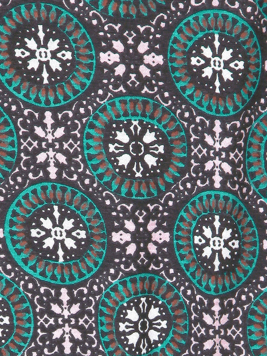 Girls Allover Print Jersey Dress