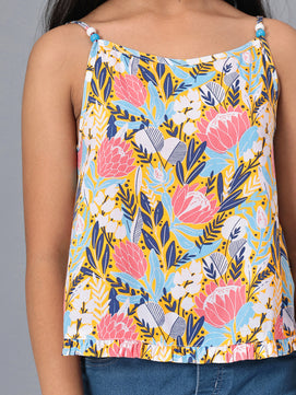 Girls Floral Top