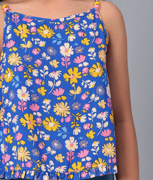 Girls Floral Top