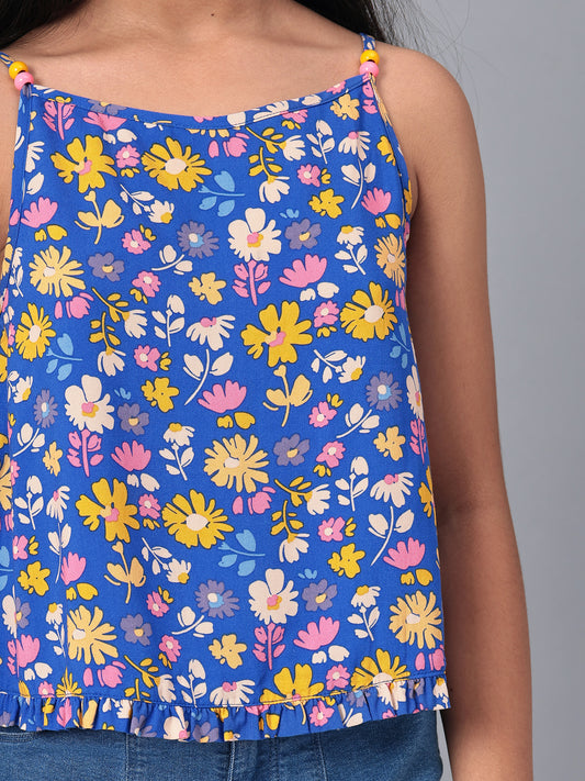 Girls Floral Top