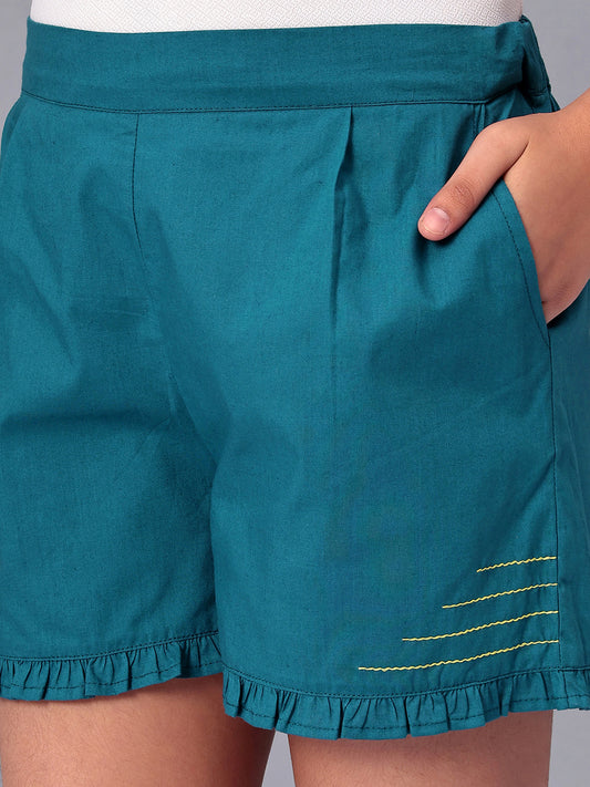 Girls Cotton Shorts