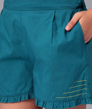 Girls Cotton Shorts