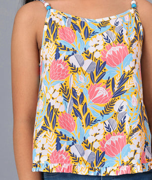 Girls Floral Top