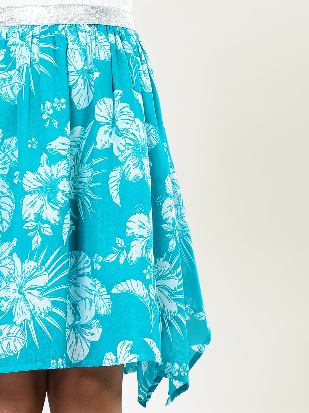 Girls Turquoise Green Skirt