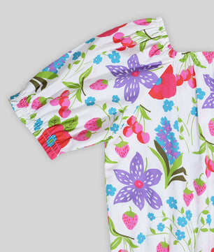 Girls Floral Top