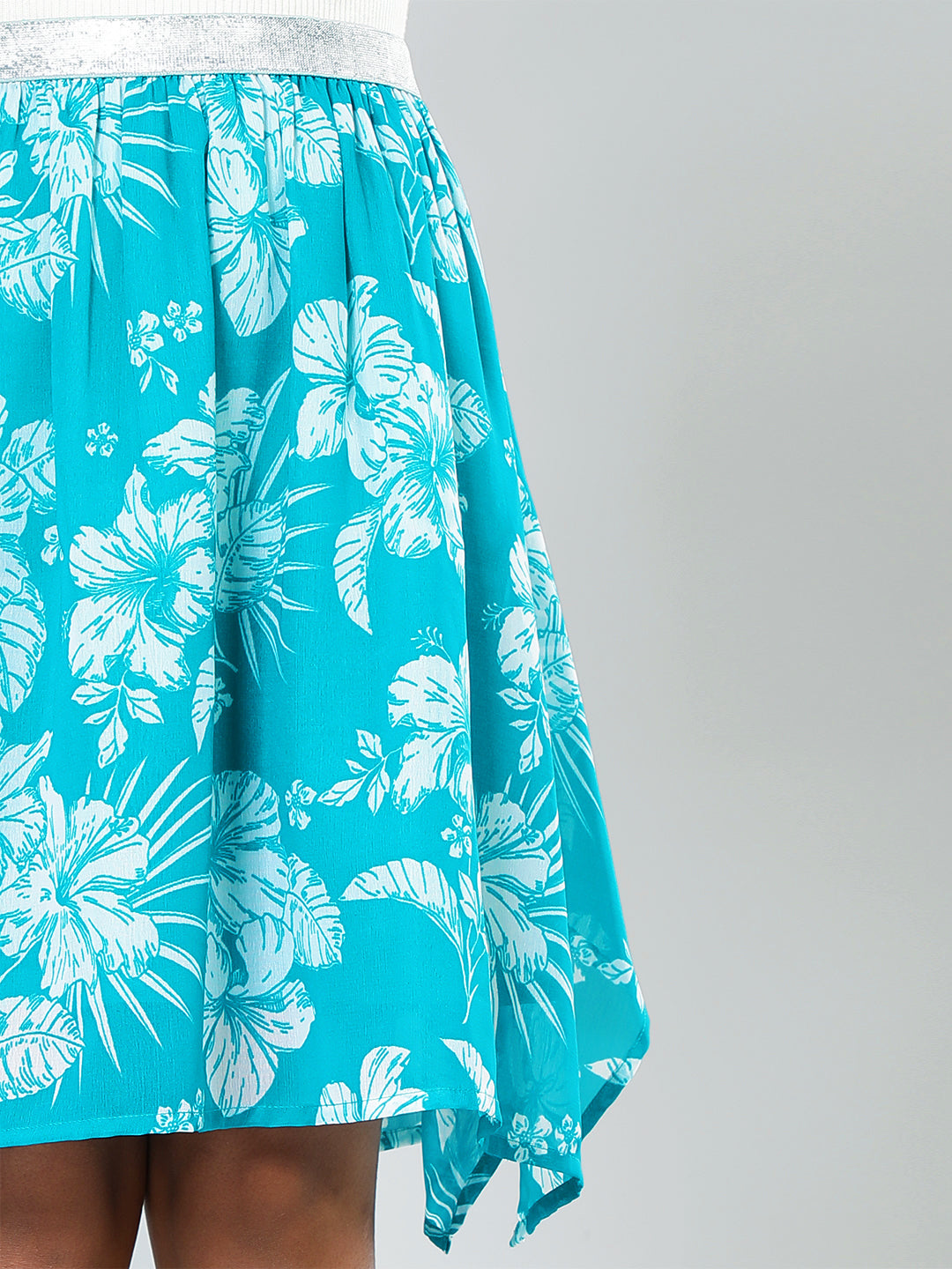 Girls Turquoise Green Skirt