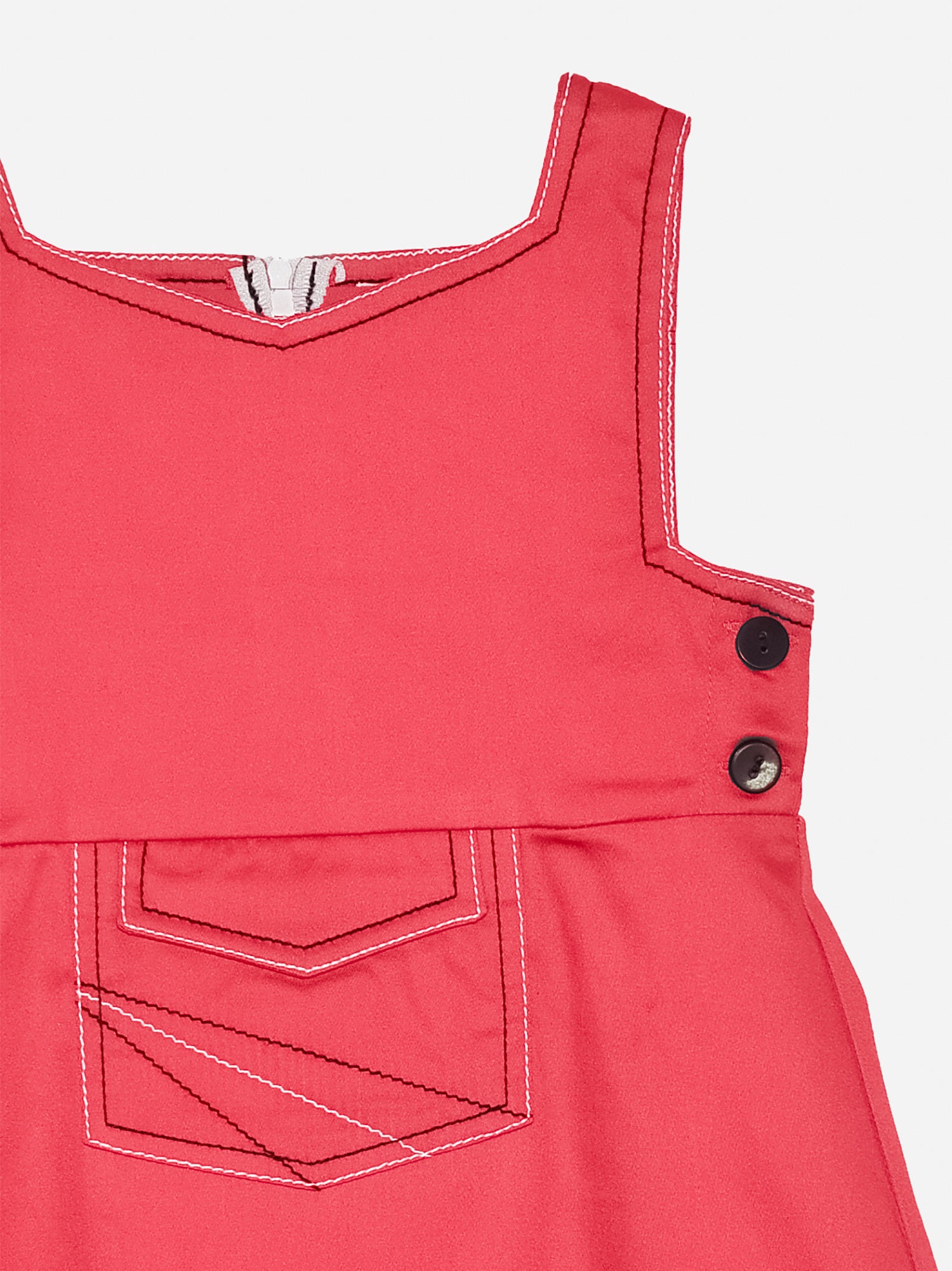 Girls Cotton Dungaree