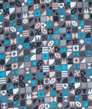 Girls Cold Shoulder Printed Cotton Satin Dress