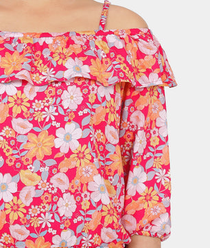 Girls Off Shoulder Top