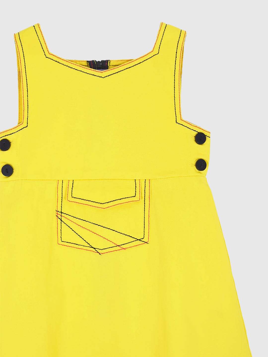 Girls Cotton Dungaree