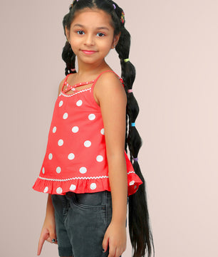 Girls Polka Dots Top