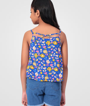Girls Floral Top