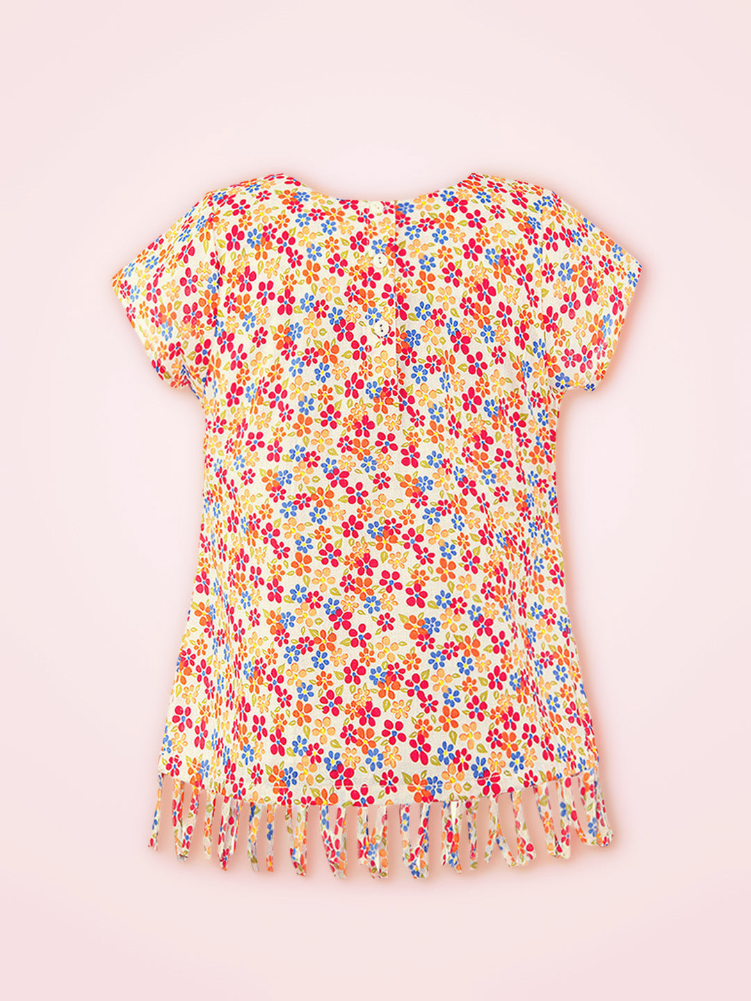 Girls Short Sleeves Cotton Top