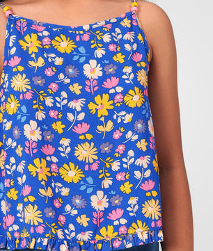 Girls Floral Top